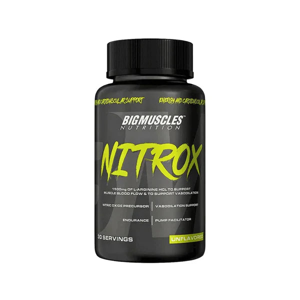 BIG MUSCLES NITROX – ADVANCED PRE-WORKOUT TABLETS (90 TABS)