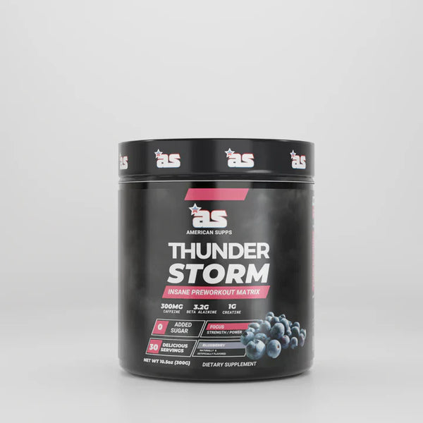 THUNDER STORM – HIGH-STIM PRE-WORKOUT (AMERICAN SUPPS) 🌩️