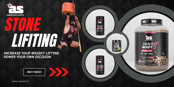 American Supps – Combo Weight Lifting (Stone Lifting) Combo Kit 🏋️‍♂️ 🏋️‍♂️ 🏋️‍♂️ 🏋️‍♂️