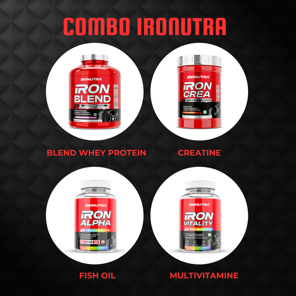 Ironutra – Combo Weight Lifting (Stone Lifting) Kit🏋️‍♂️ I