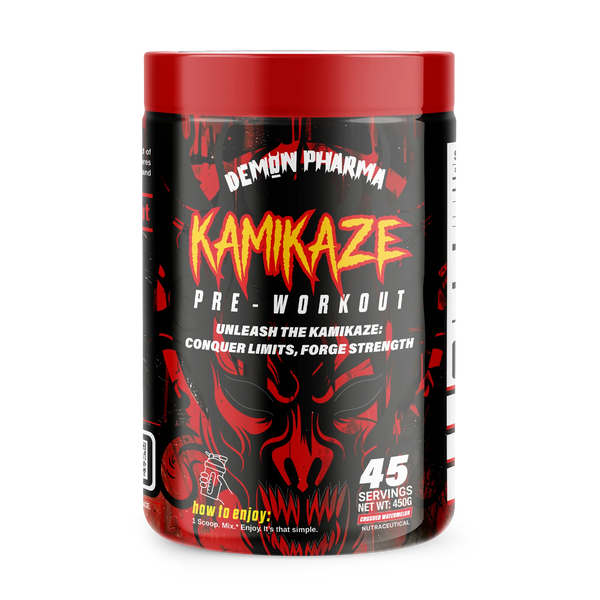 DEMON PHARMA KAMIKAZE – EXTREME PRE-WORKOUT FORMULA