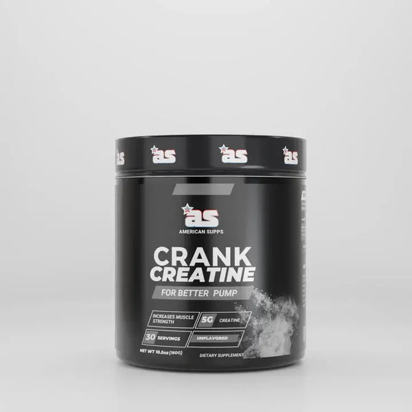 American Supps CRANK Creatine | 150g / 300g | Supports Strength, Power & Muscle Growth | Flavour: Unflavoured
