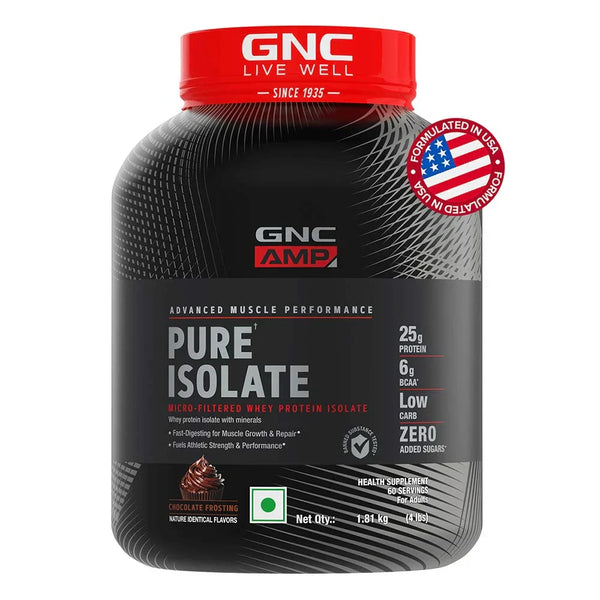 GNC AMP Pure Isolate – Whey Protein Powder